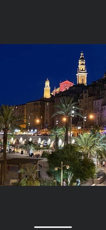 Menton Centre Vue Imprenable Sur Mer Et Jardin Bioves Ngoại thất bức ảnh