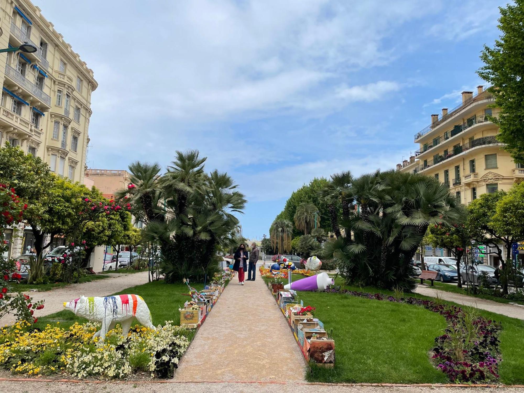 Menton Centre Vue Imprenable Sur Mer Et Jardin Bioves Ngoại thất bức ảnh
