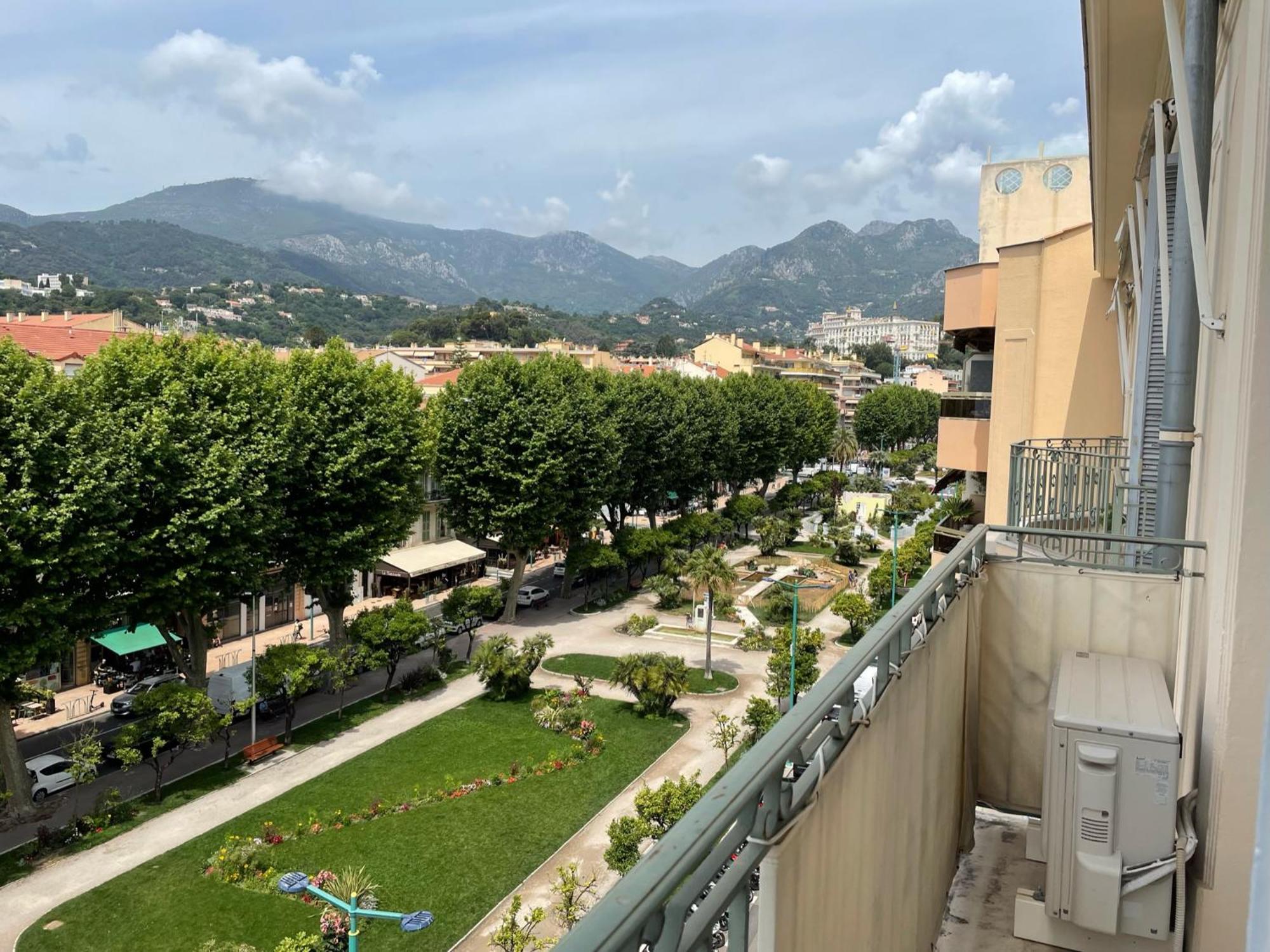 Menton Centre Vue Imprenable Sur Mer Et Jardin Bioves Ngoại thất bức ảnh