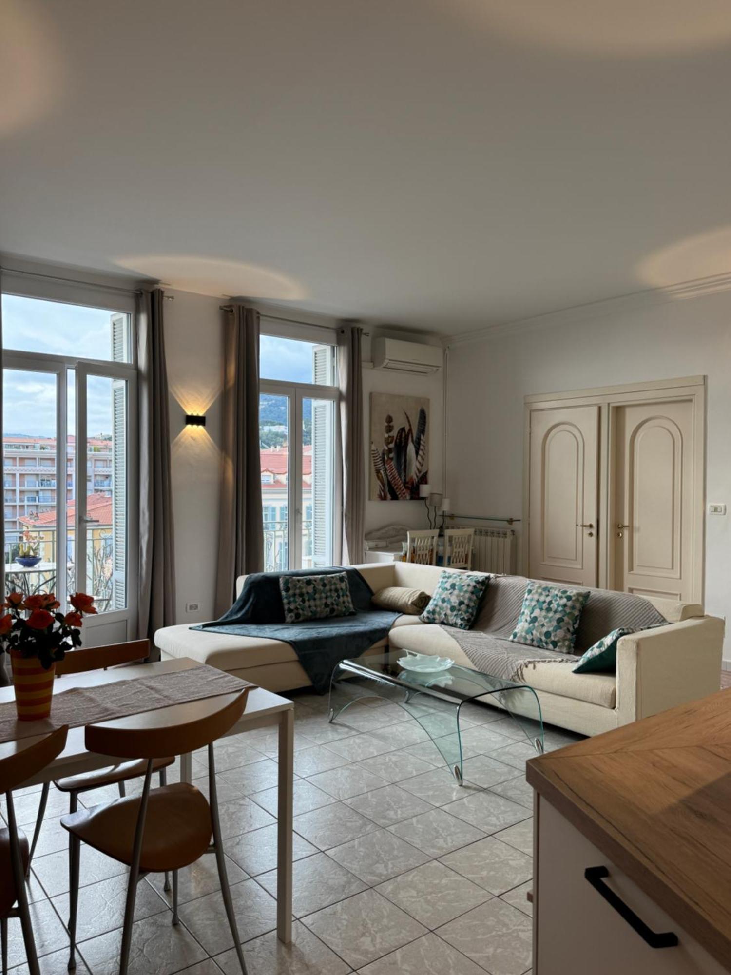 Menton Centre Vue Imprenable Sur Mer Et Jardin Bioves Ngoại thất bức ảnh